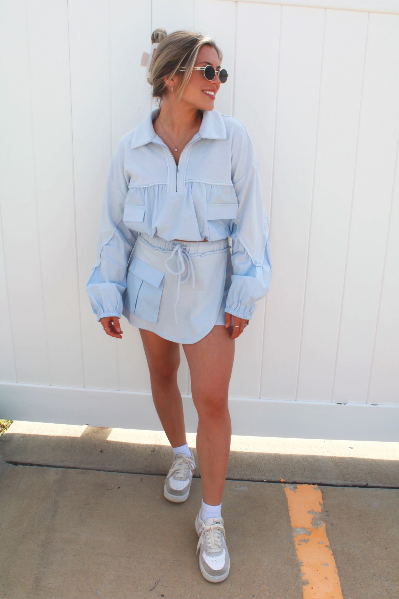 Jaclyn Cotton Terry Top