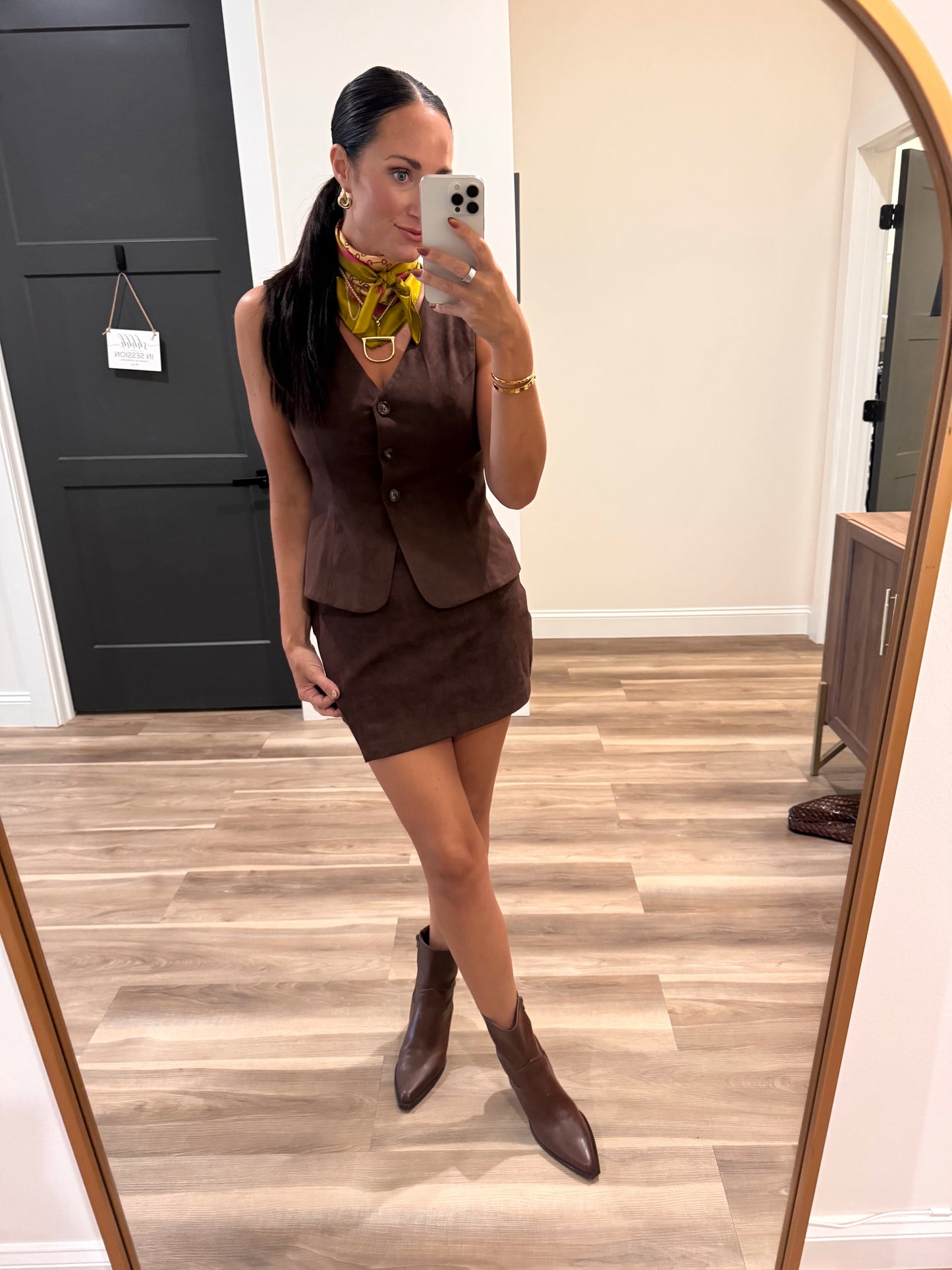 West End Suede Vest