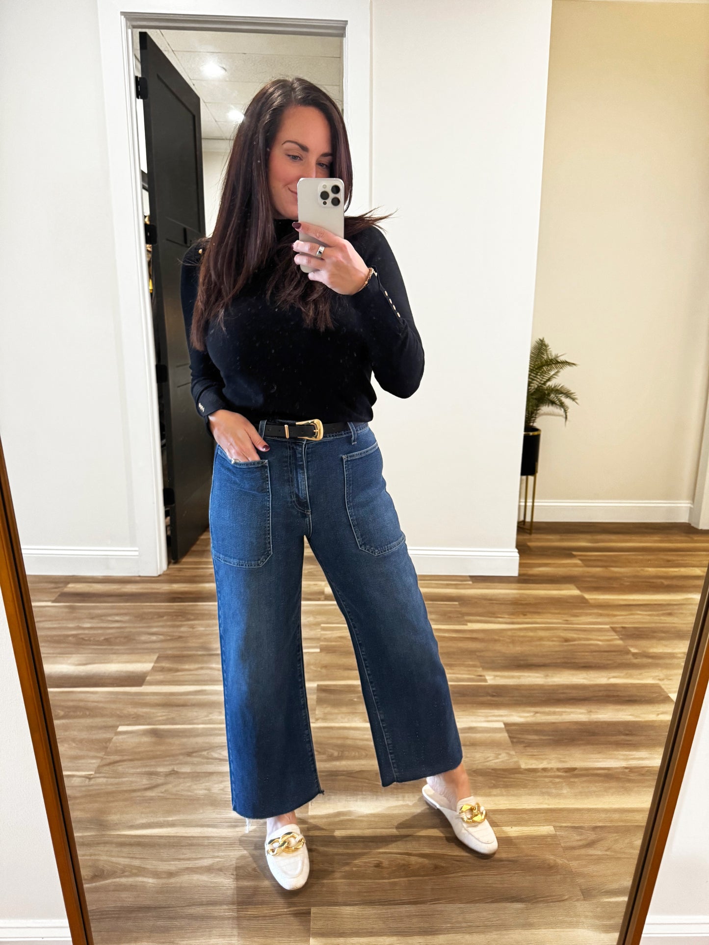 JBD Dark Wash Utility Jeans