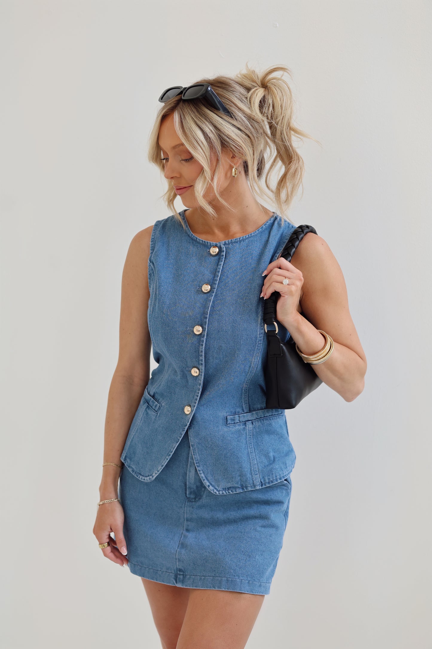 Blue Crush Denim Set