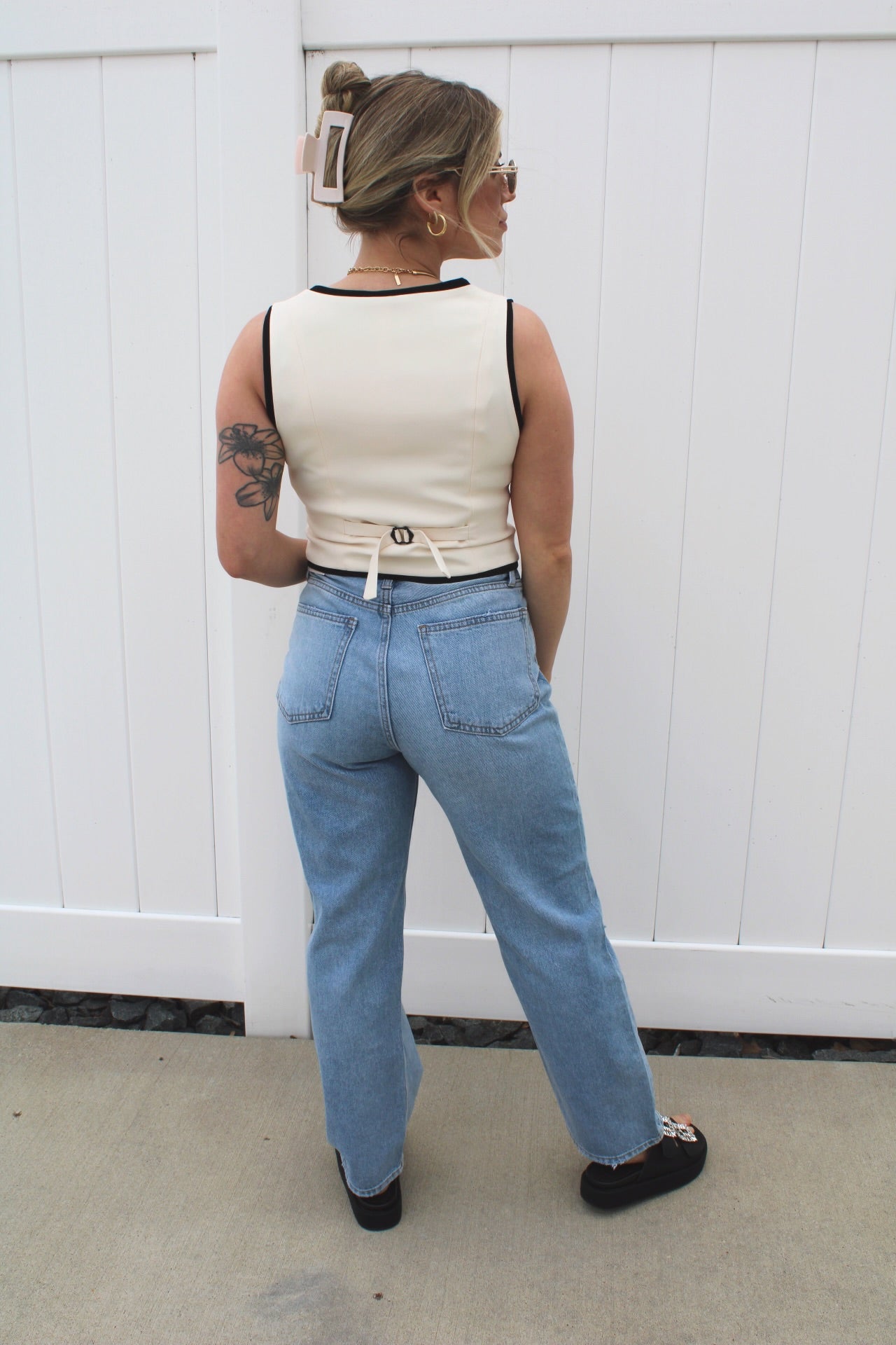 Open Edit Cream & Black Set