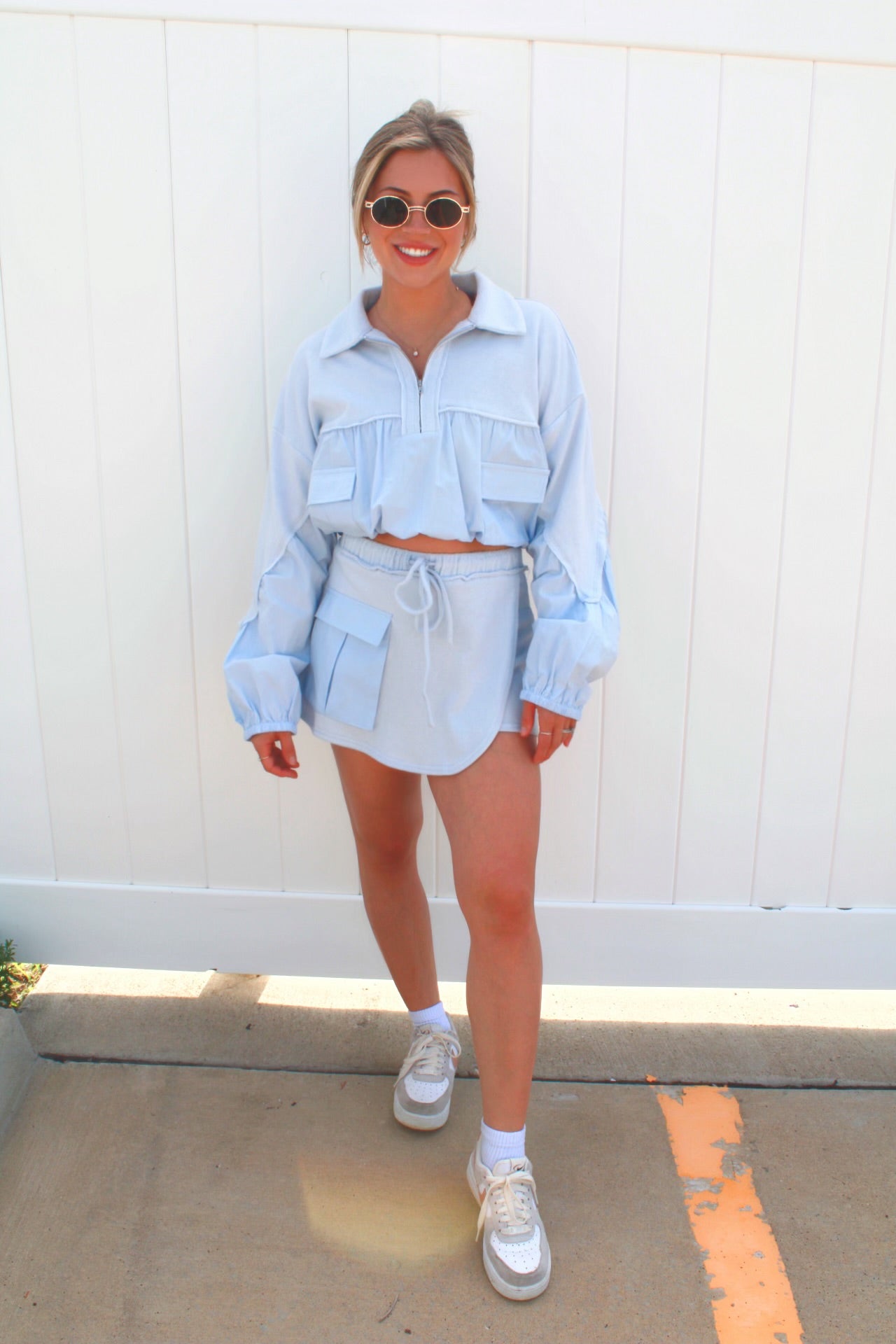 Jaclyn Cotton Terry Skort