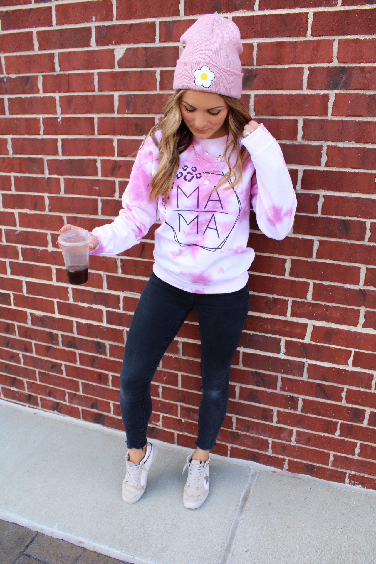 Tie Dye Mama Sweatshirt