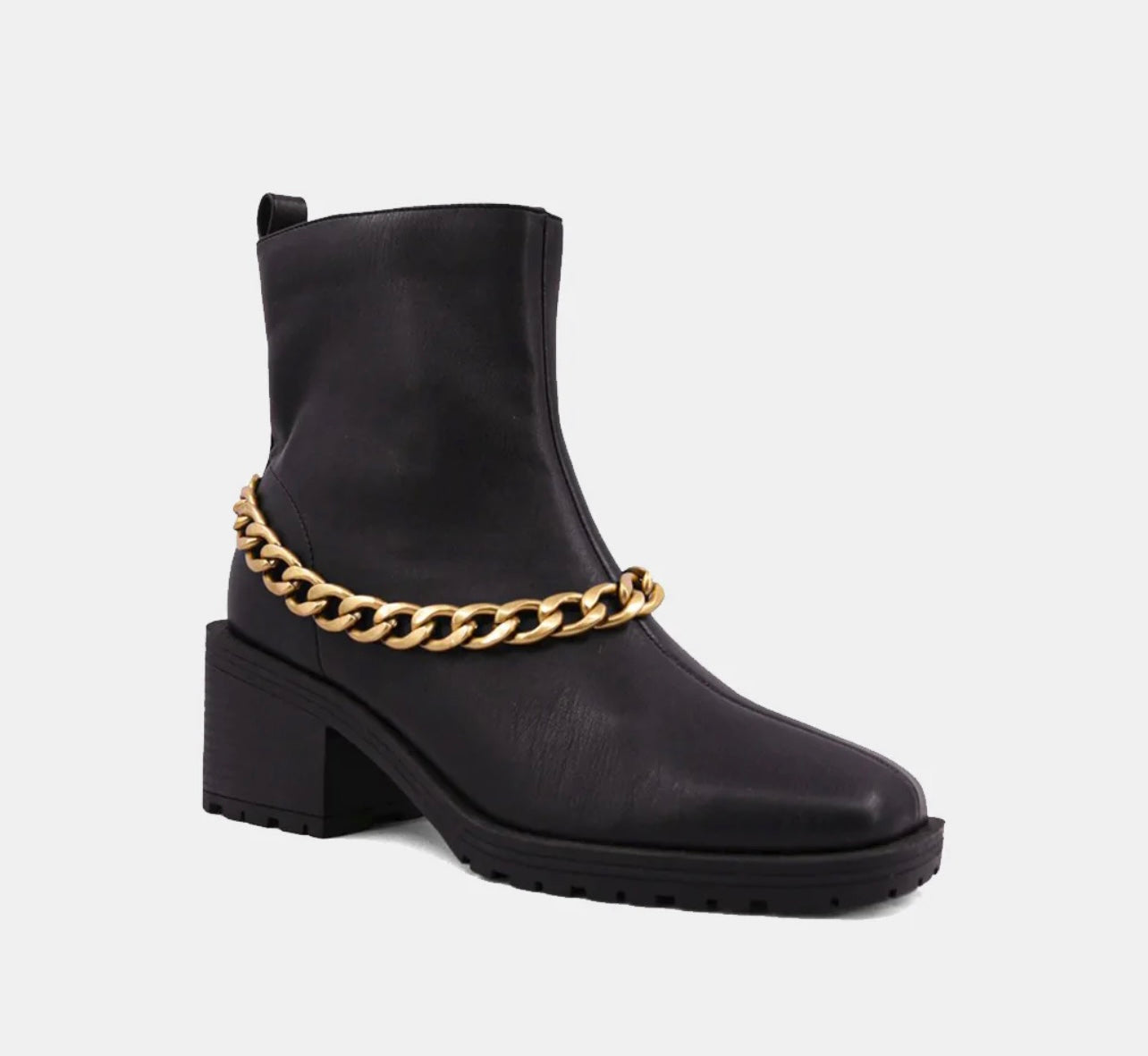 Yenni Black Booties