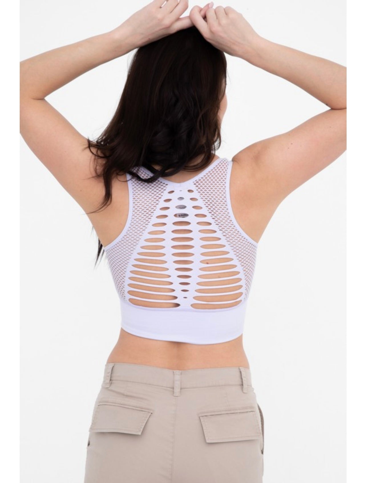 Laser Cut Sports Bra