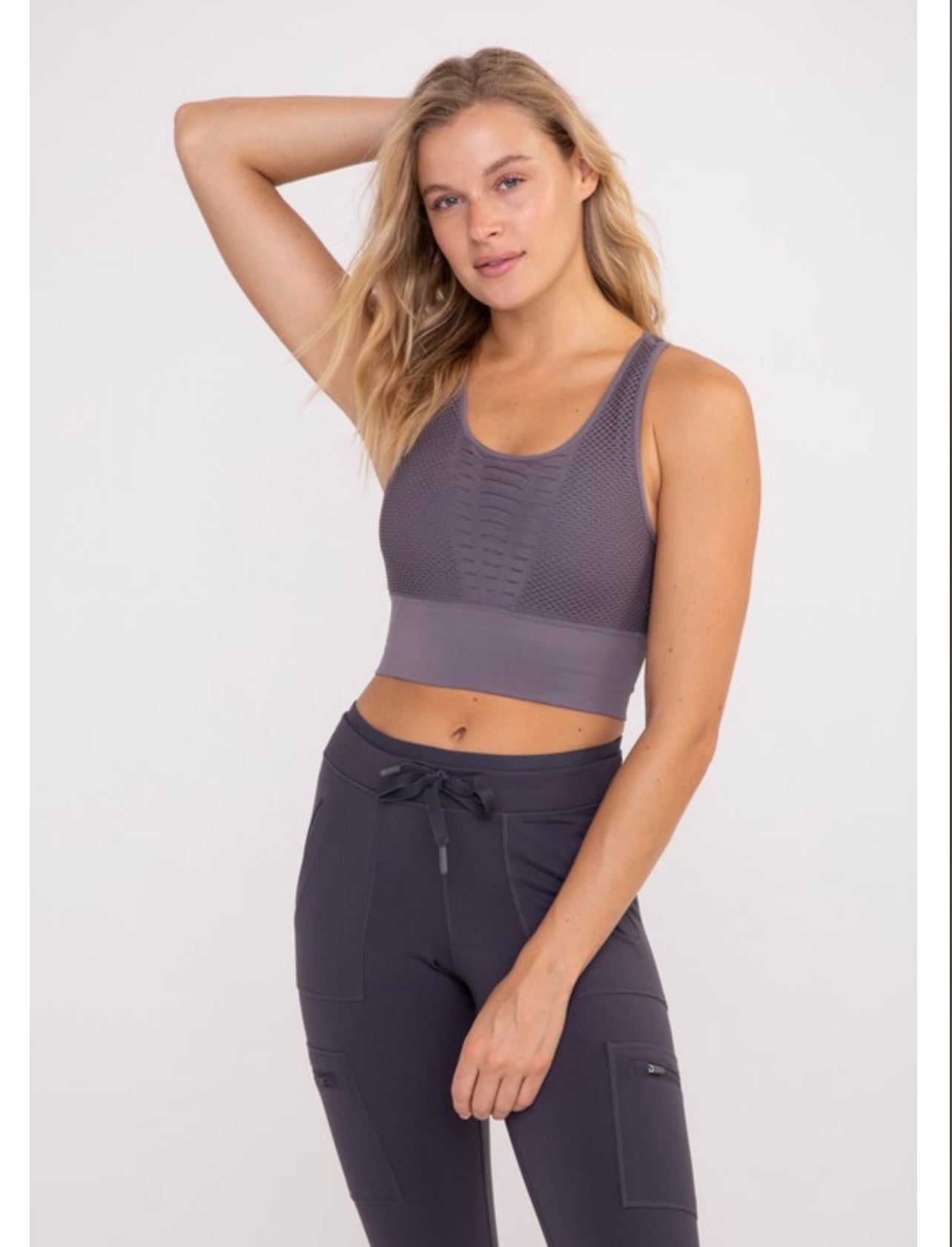 Laser Cut Sports Bra