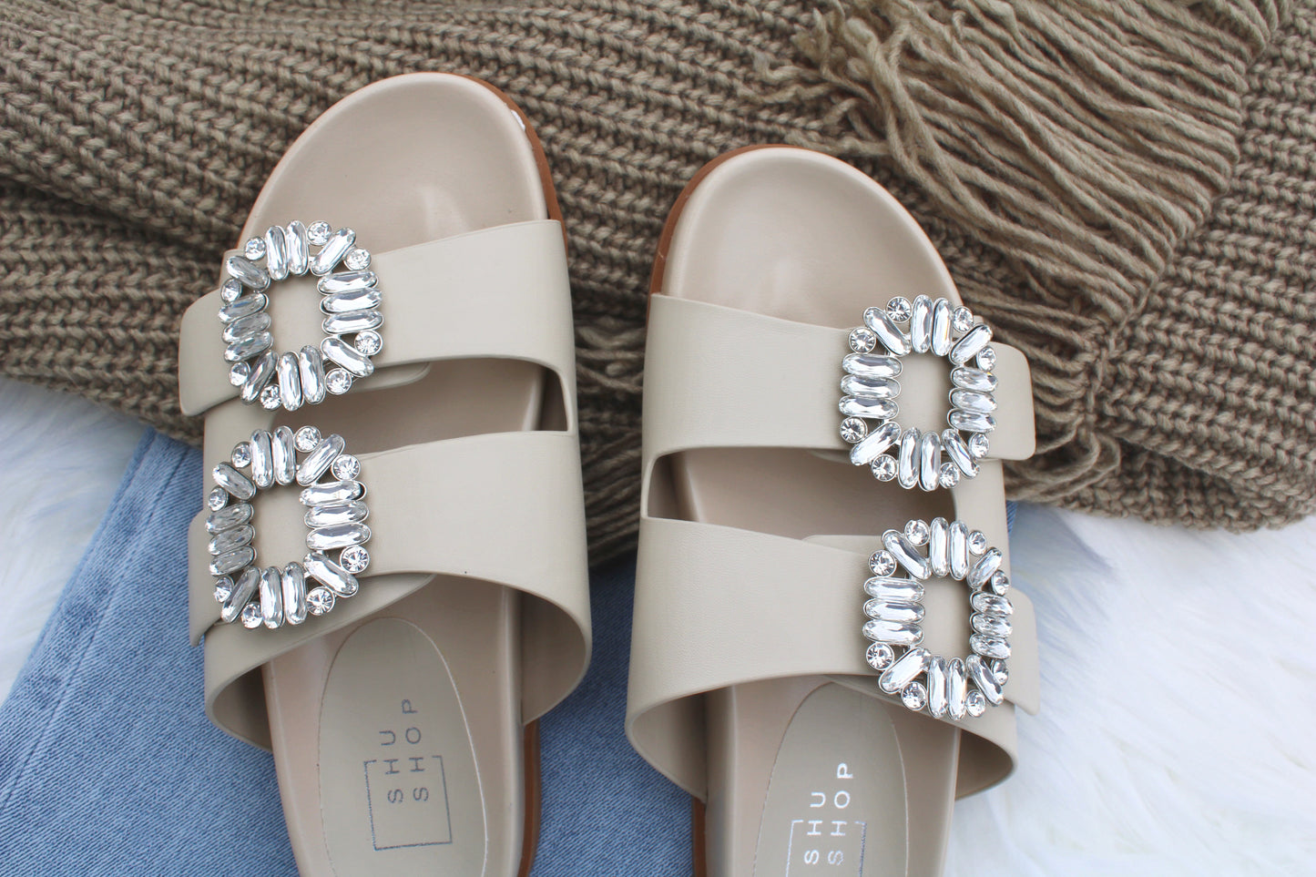 {Shu Shop} Bridget Rhinestone Sandal