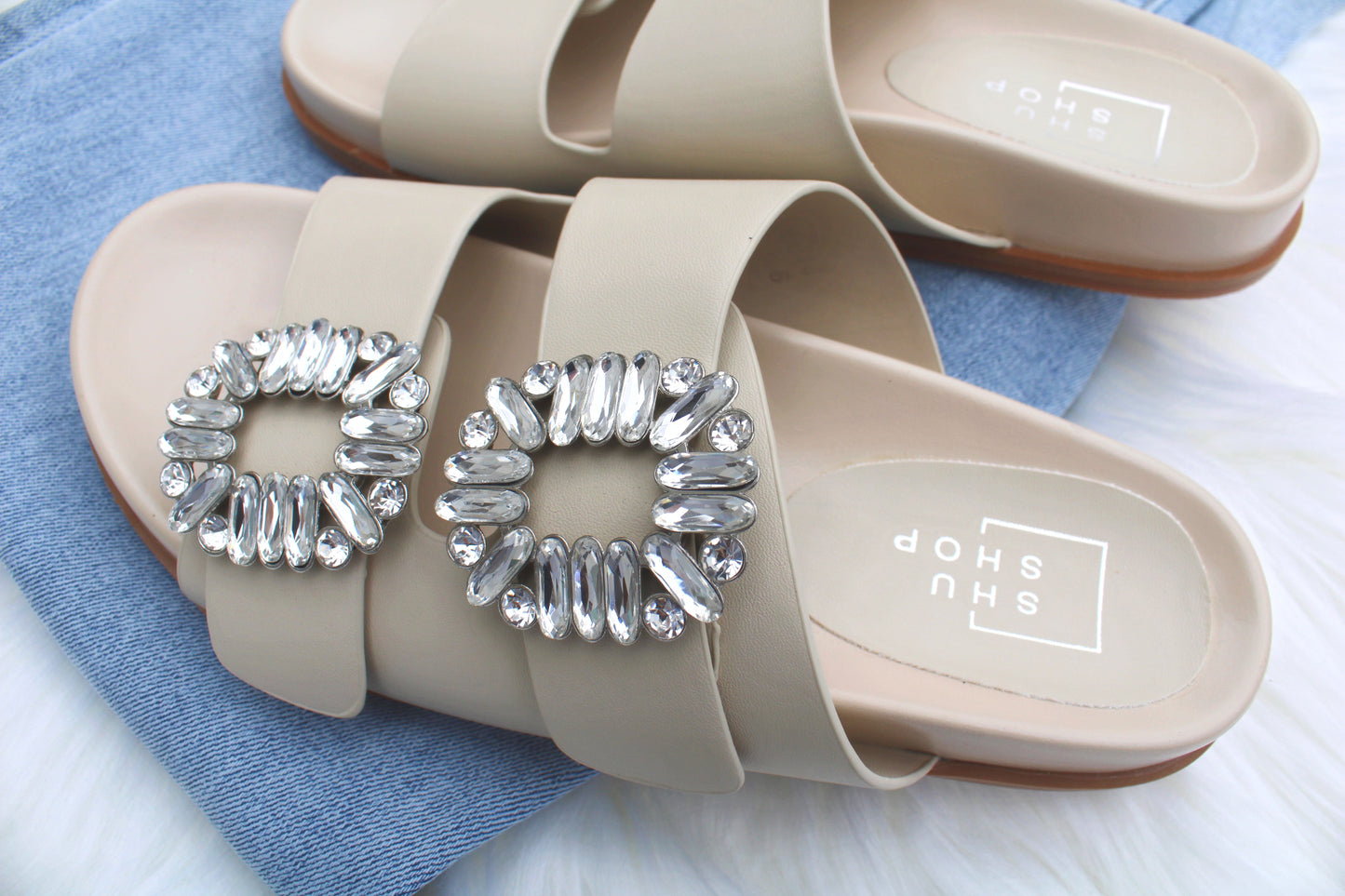 {Shu Shop} Bridget Rhinestone Sandal