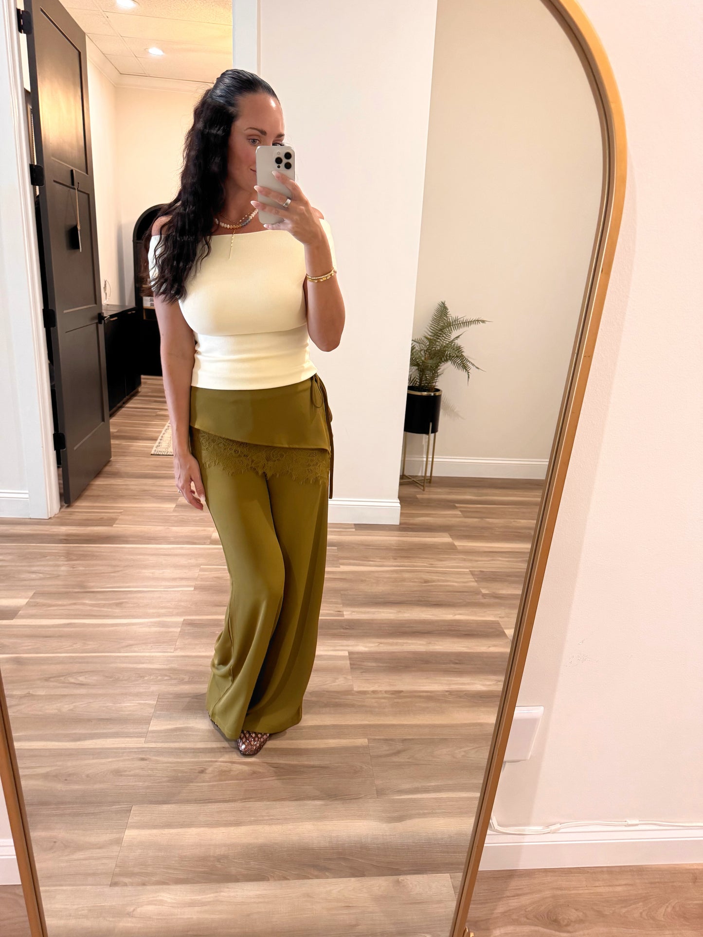 Olive Soirée Pants