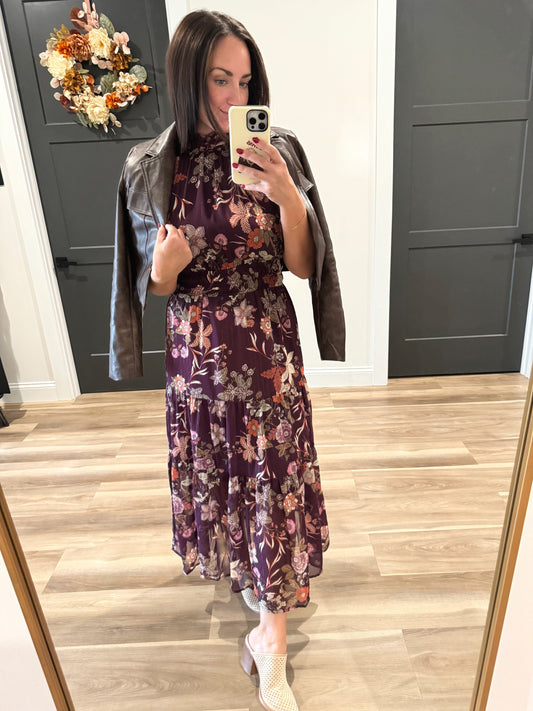 Amber Floral Maxi Dress