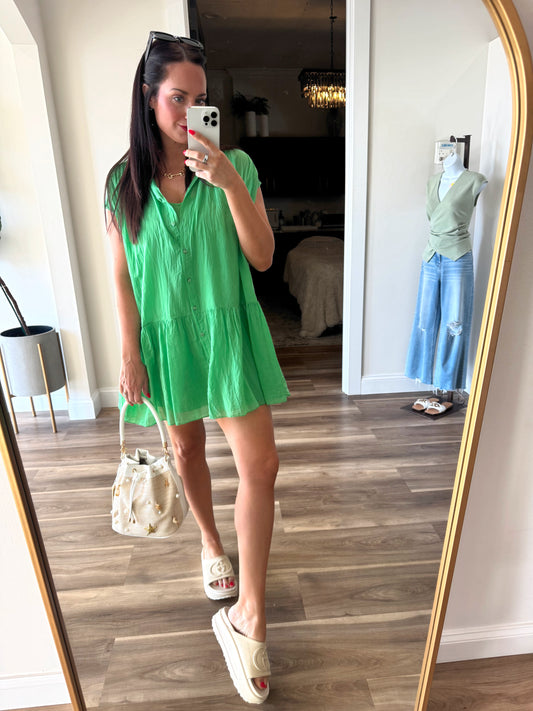 {FRNCH} Riviera Breeze Mini Dress