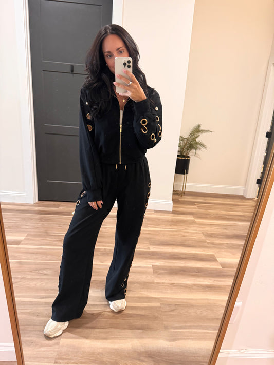Golden Edge Lounge Set