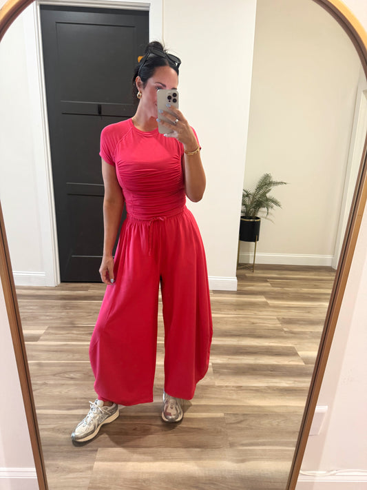 Hibiscus Rush Barrel Lounge Set