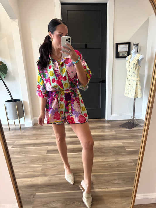 Marbella Bloom Romper