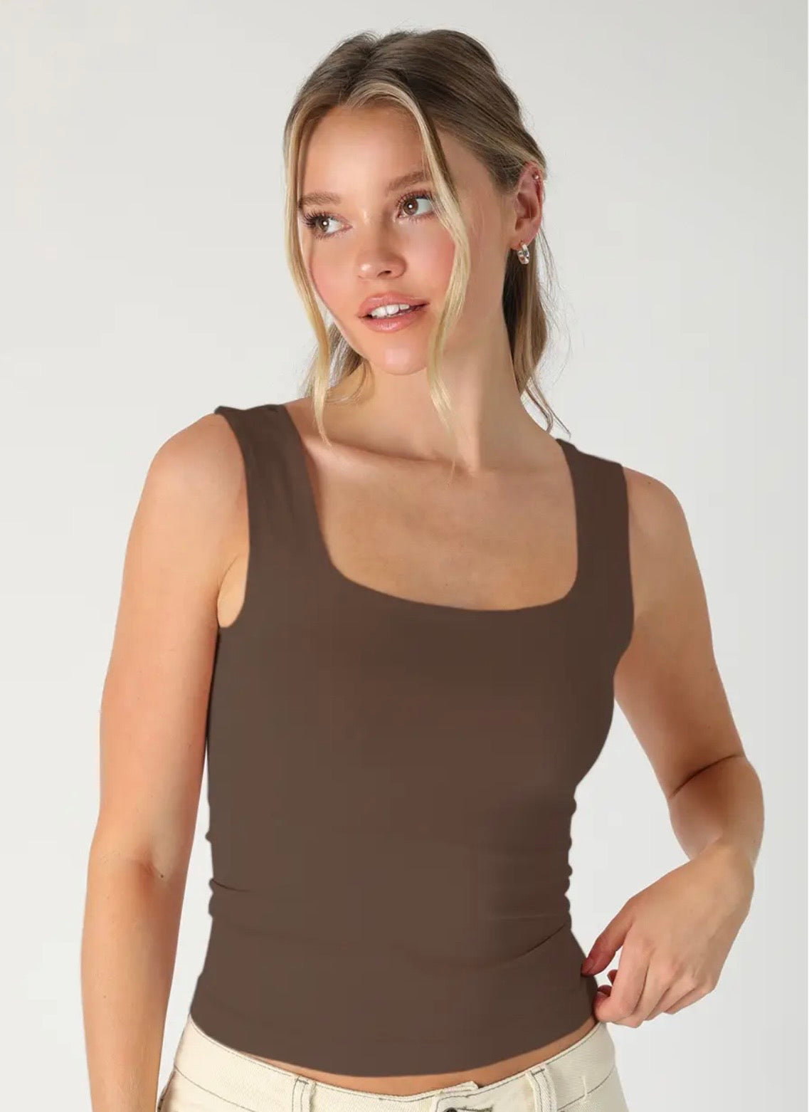 Niki Biki OS Square Neck Tank
