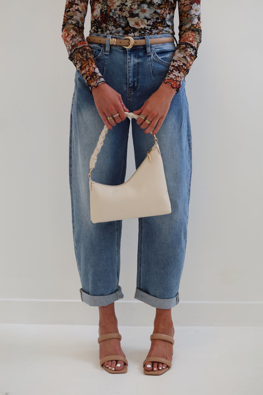 Effortless Chic Barrel Jeans