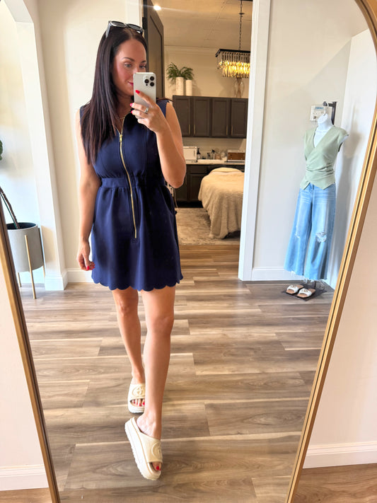 Blake Zip Athleisure Dress