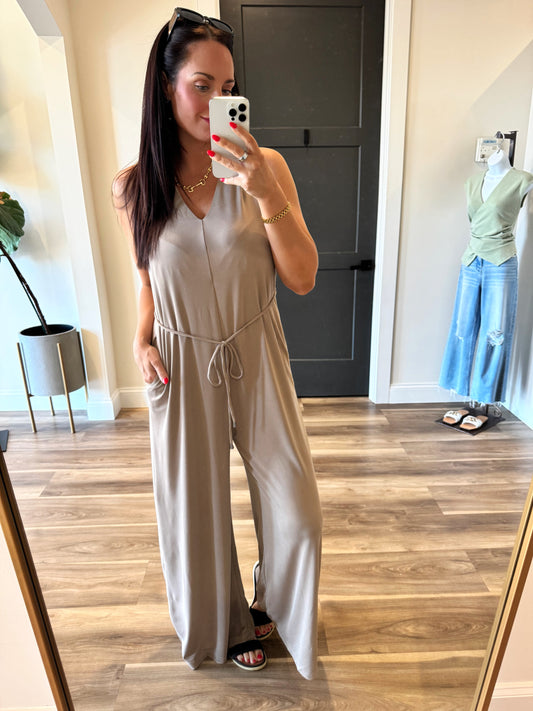 Sandstone Ease Jumpsuit