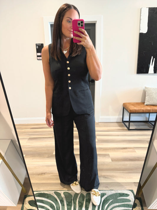 Subtle Charm Vest & Pant Set