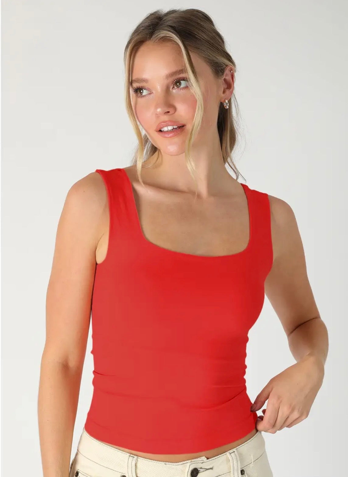 Niki Biki OS Square Neck Tank