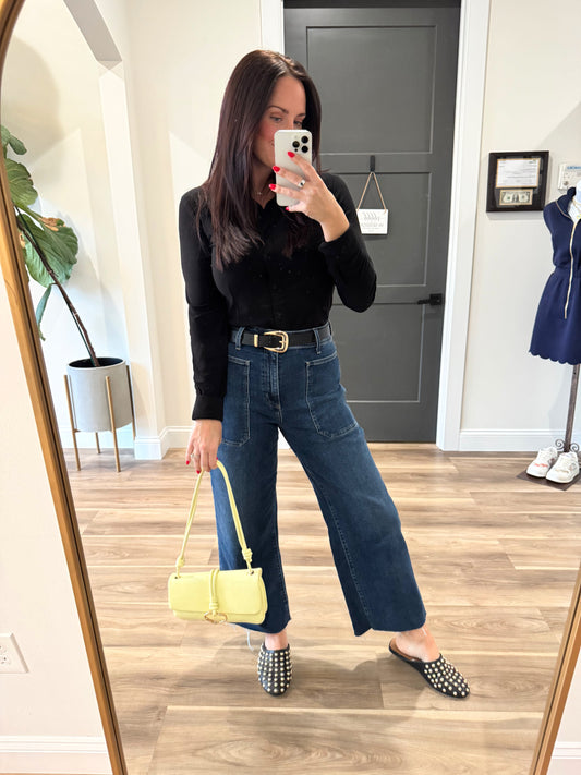 JBD Dark Wash Utility Jeans