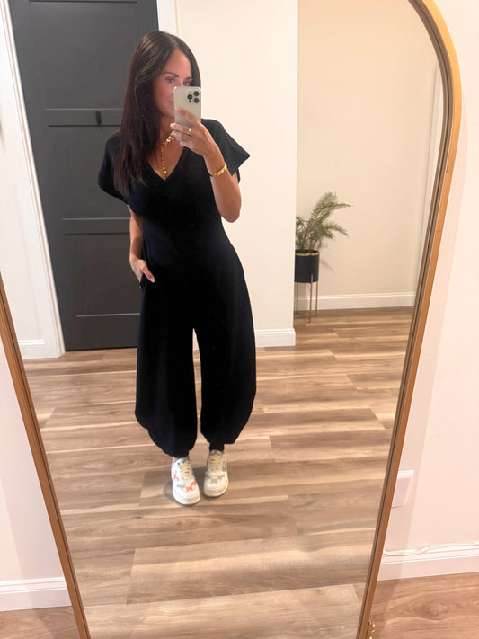 Sloane Barrel Leg Jumpsuit