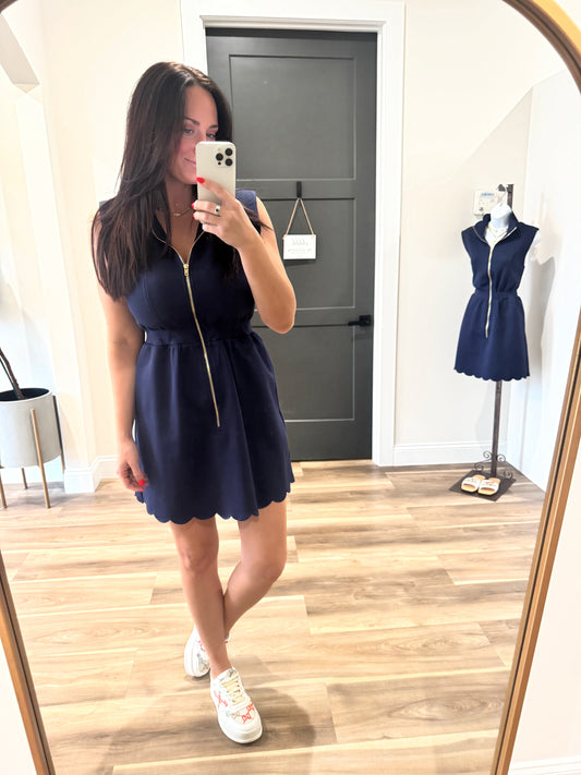 Blake Zip Athleisure Dress