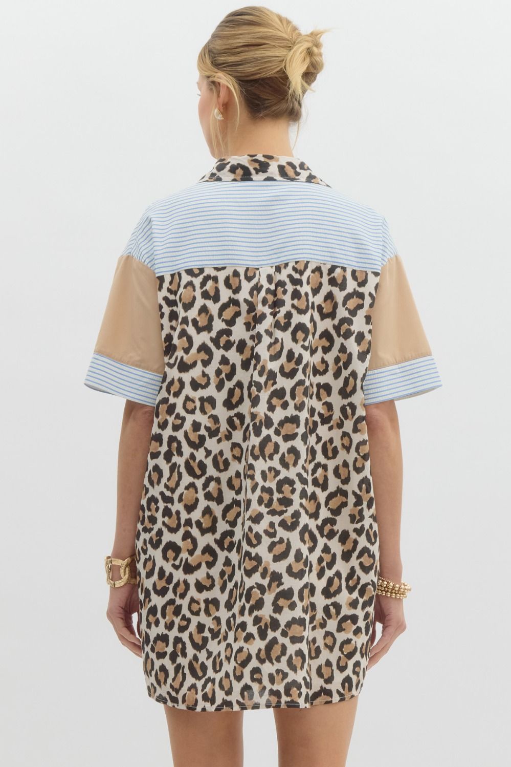 Stella Leopard Dress