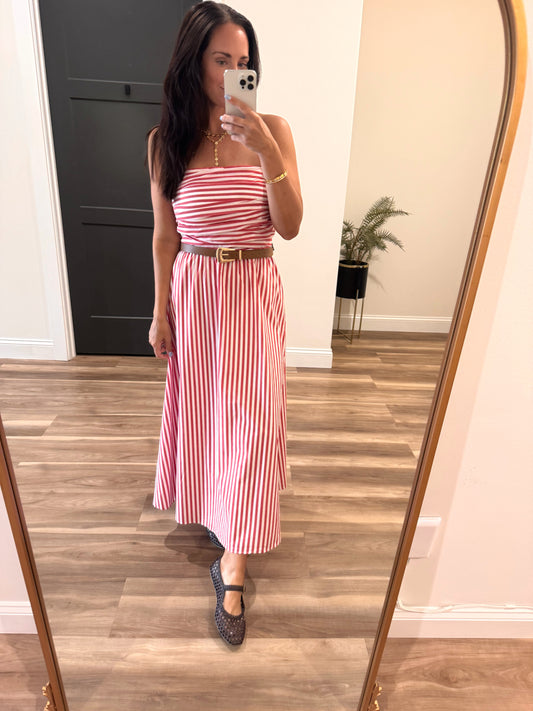 Hampton Stripe Maxi Dress