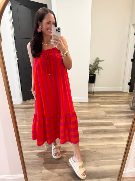 Sunset Sorbe Maxi Dress