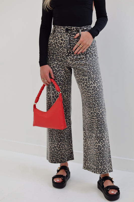 Sophia Leopard Pants