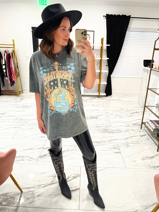 Nashville Mineral Wash Graphic Tee